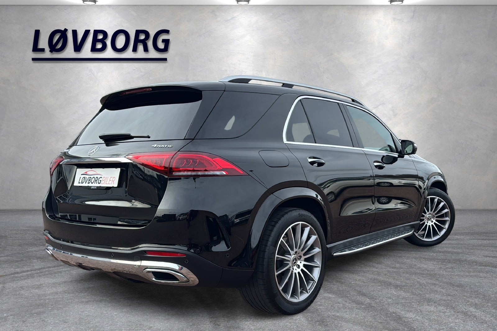 Sort Mercedes GLE400 d fra 2022