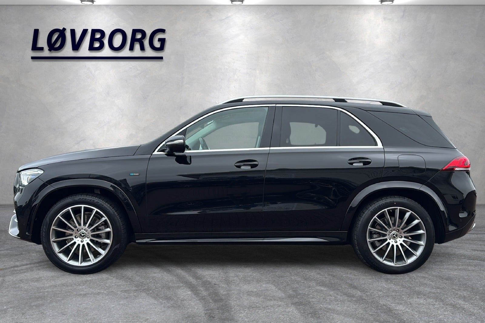 Sort Mercedes GLE350 de fra 2021