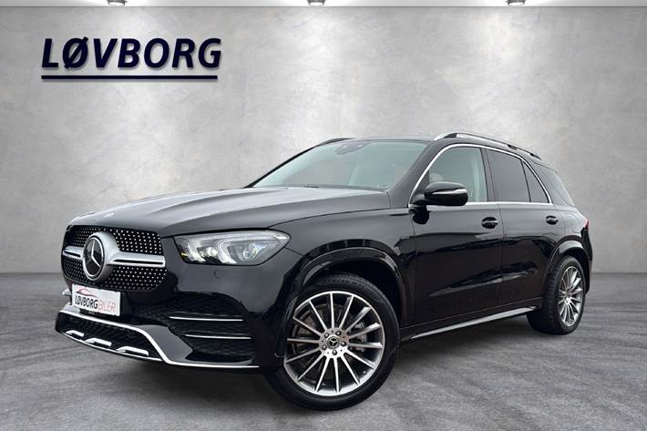 Sort Mercedes GLE350 de fra 2021
