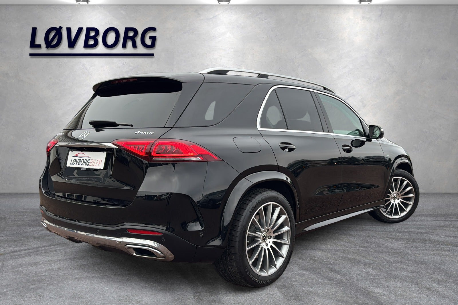 Sort Mercedes GLE350 de fra 2021