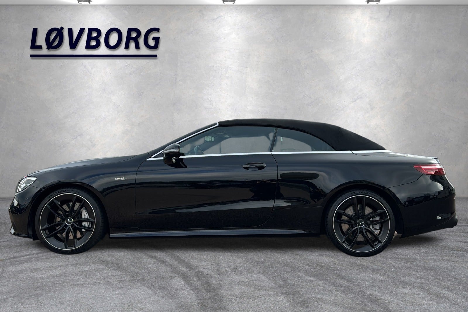 Sort Mercedes E53 fra 2020