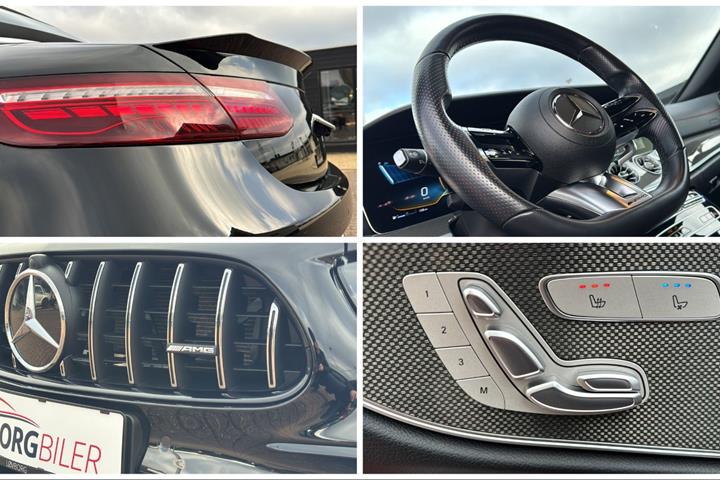 Sort Mercedes E53 fra 2020