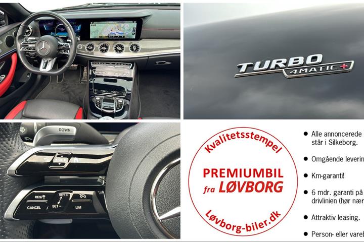 Sort Mercedes E53 fra 2020