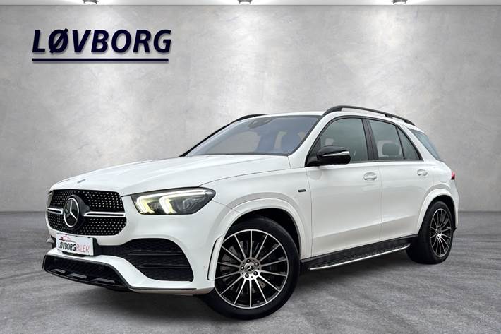 Hvid Mercedes GLE350 de fra 2020
