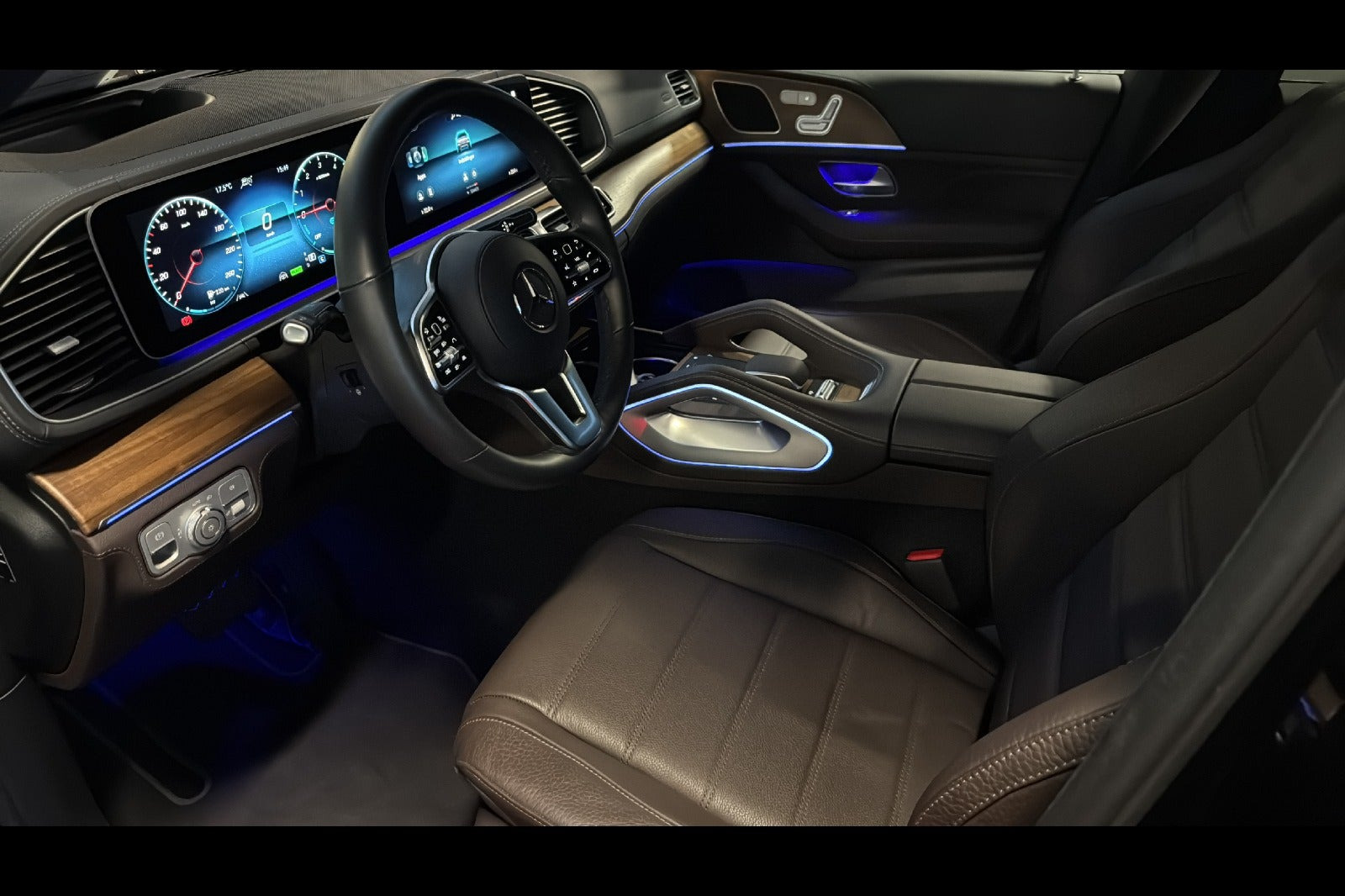 Sort Mercedes GLE350 de fra 2022