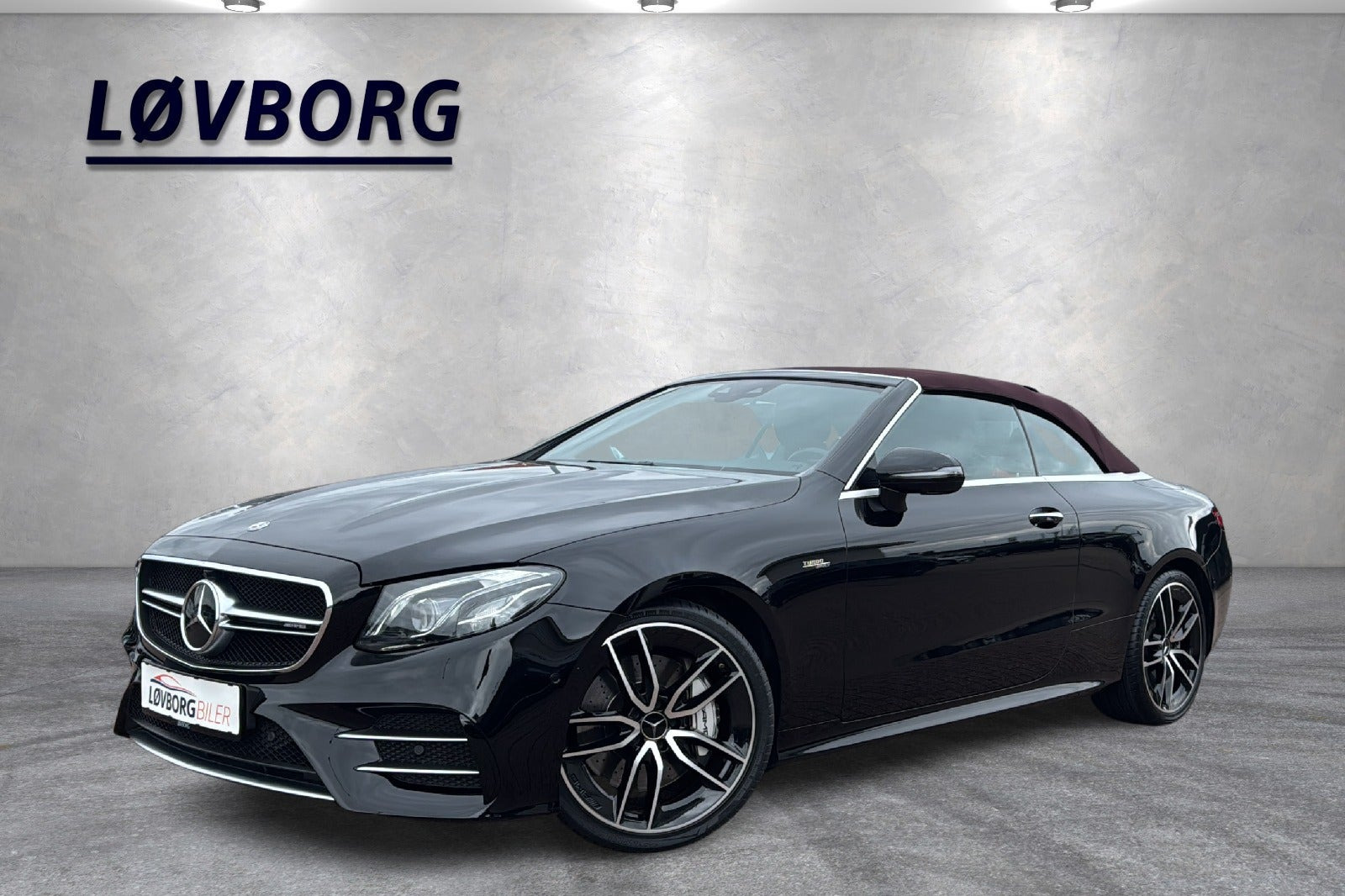 Sort Mercedes E53 fra 2018