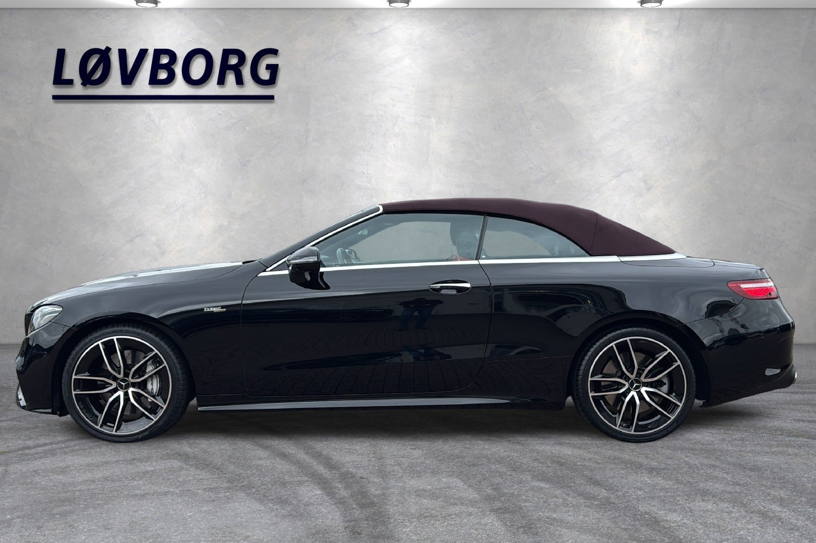 Sort Mercedes E53 fra 2018