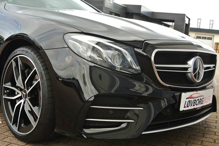 Sort Mercedes E53 fra 2018