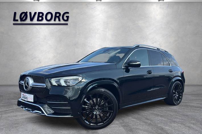 Grøn Mercedes GLE350 d fra 2020