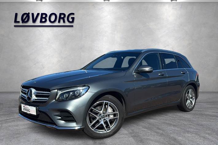 Grå Mercedes GLC350 d fra 2016