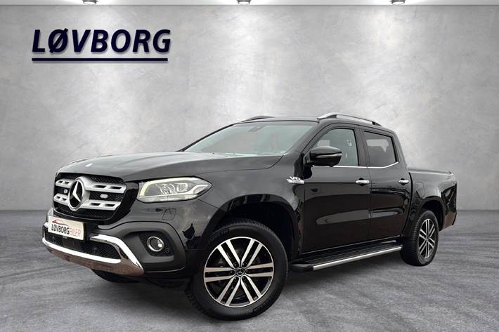 Sort Mercedes X350 d fra 2019