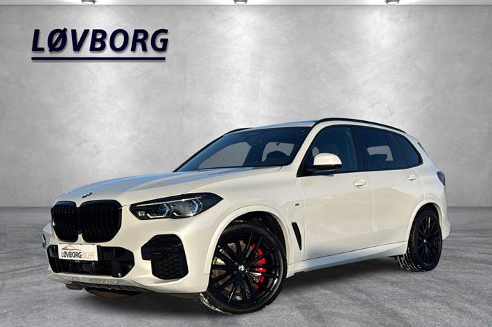 Hvid BMW X5 fra 2022