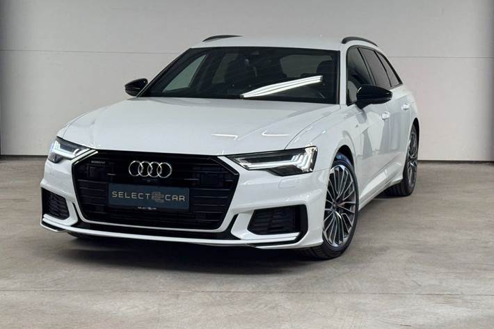 Hvid Audi A6 fra 2022