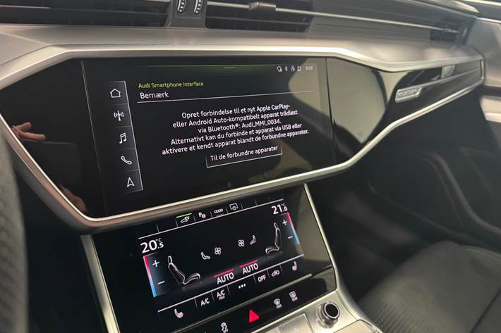 Hvid Audi A6 fra 2022