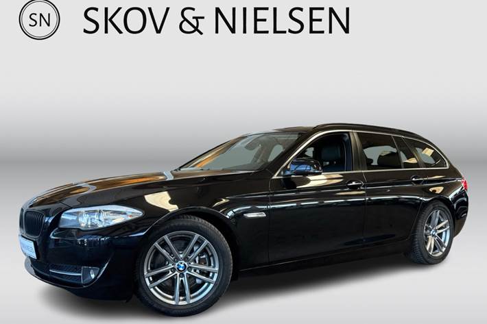 Sort BMW 525d fra 2012