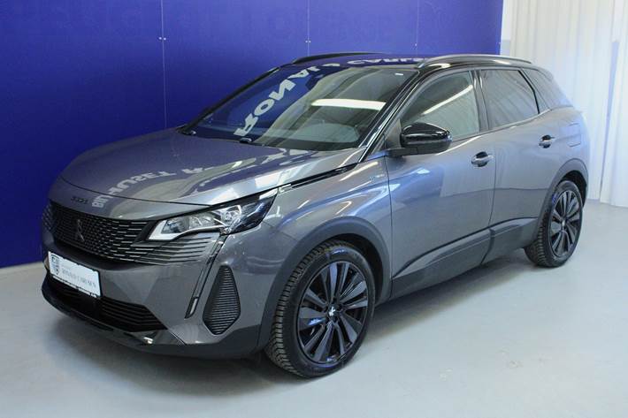 Grå Peugeot 3008 fra 2022
