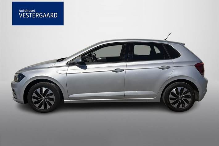 Sølv VW Polo fra 2020