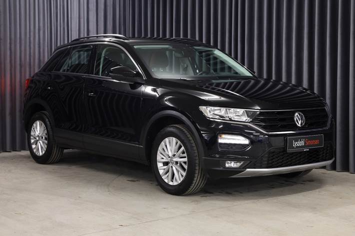 Sort VW T-Roc fra 2020