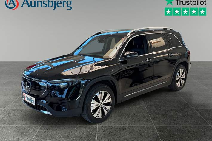 Sort Mercedes EQB250 fra 2023