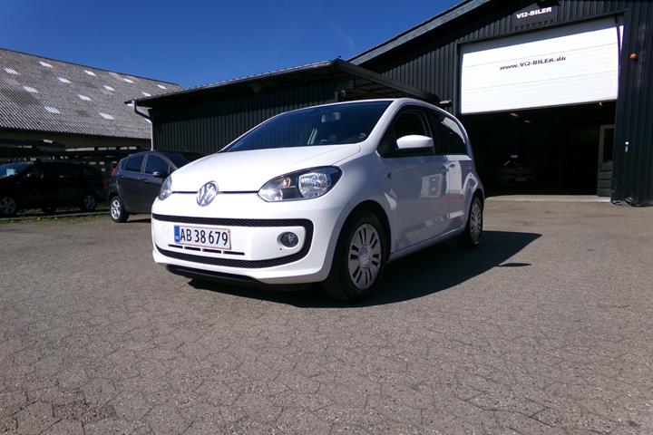 Hvid VW UP! fra 2013