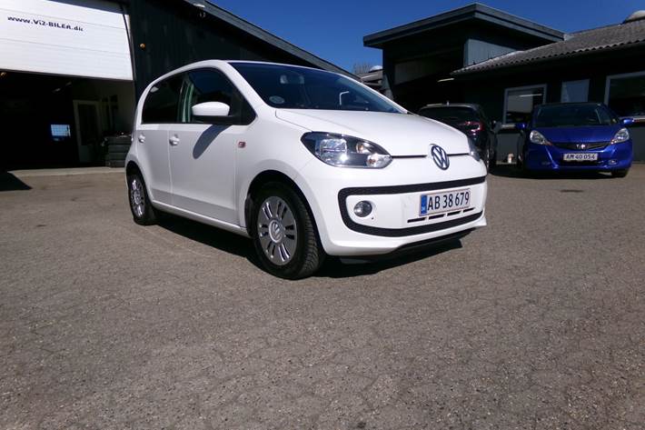 Hvid VW UP! fra 2013