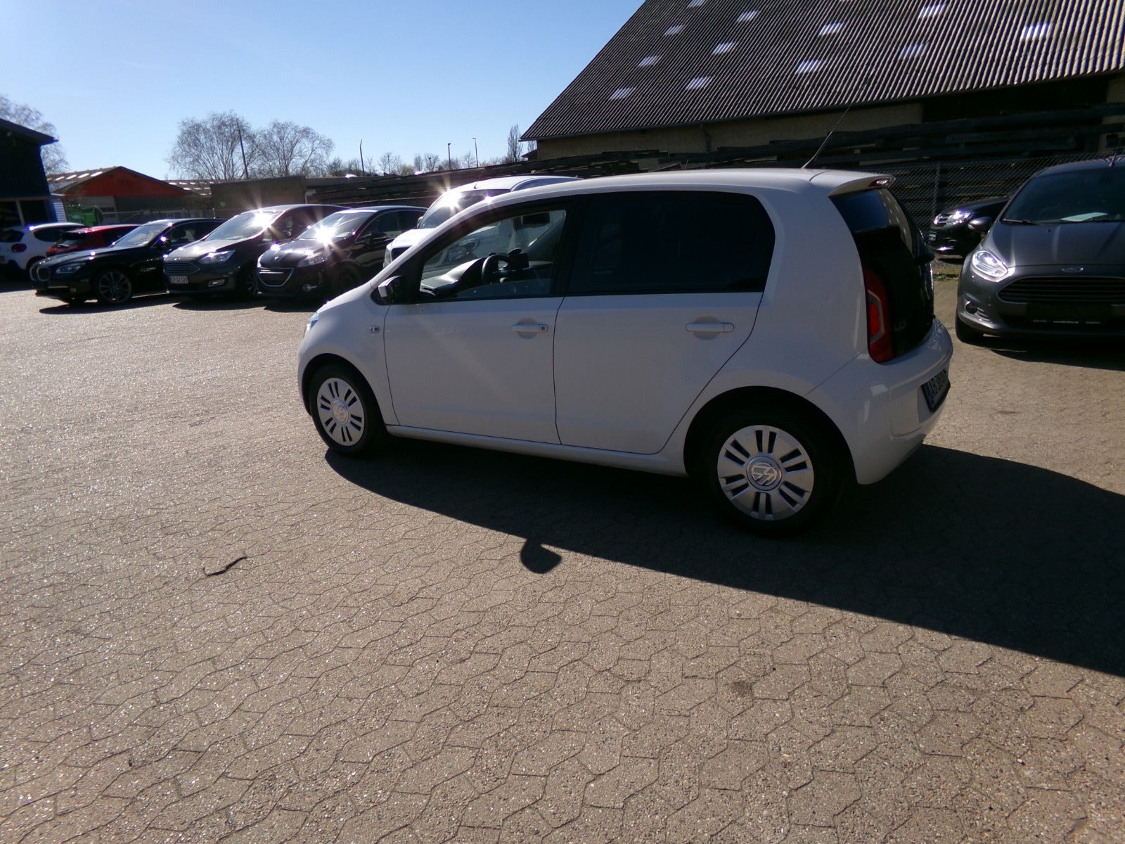 Hvid VW UP! fra 2013