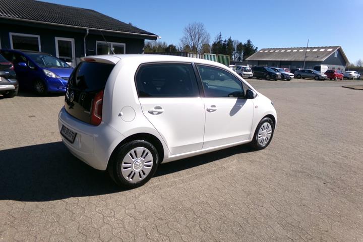 Hvid VW UP! fra 2013