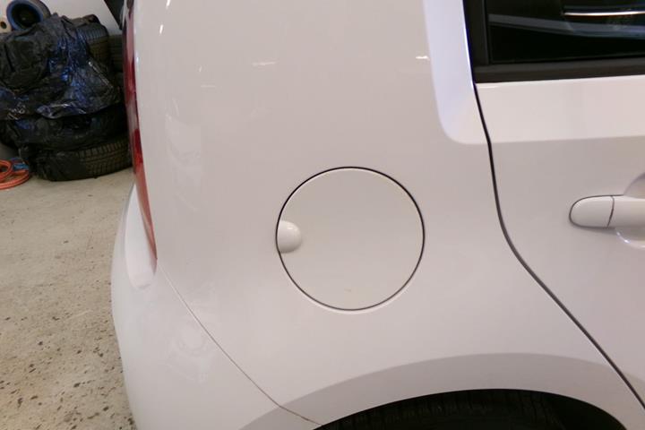 Hvid VW UP! fra 2013