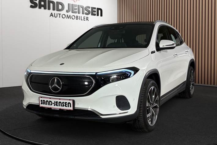 Hvid Mercedes EQA250 fra 2021
