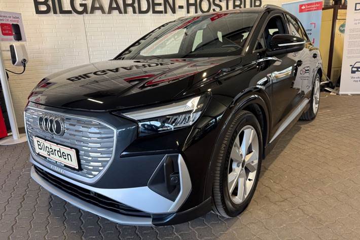 Sort Audi Q4 e-tron fra 2023