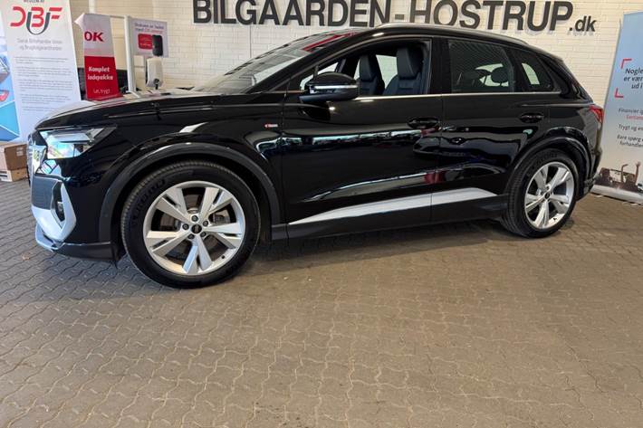 Sort Audi Q4 e-tron fra 2023