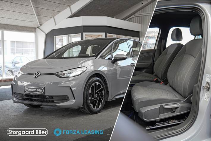 Grå VW ID.3 fra 2024