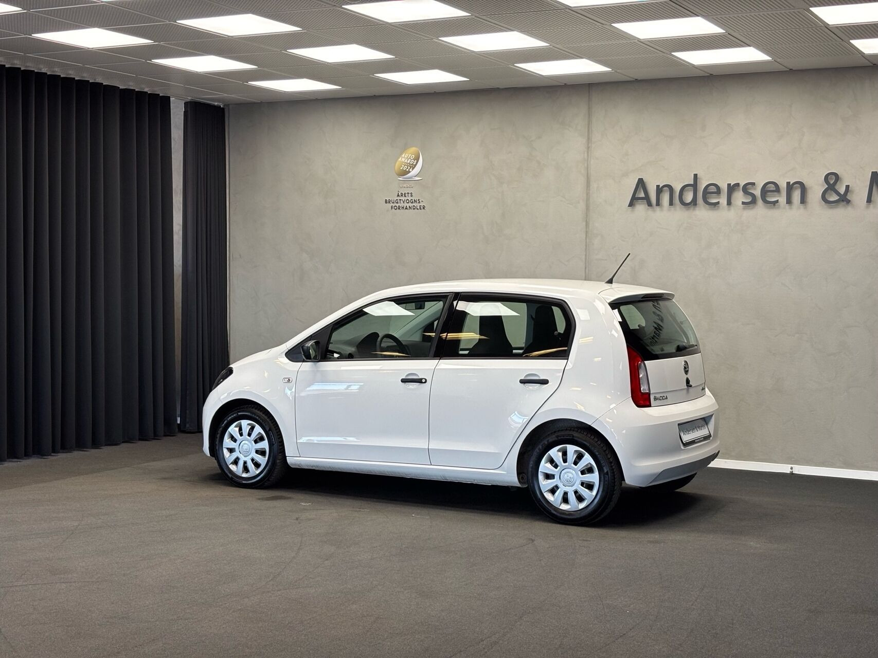 Hvid Skoda Citigo fra 2018