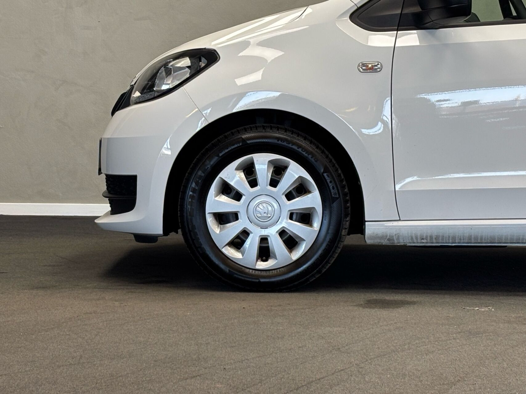 Hvid Skoda Citigo fra 2018