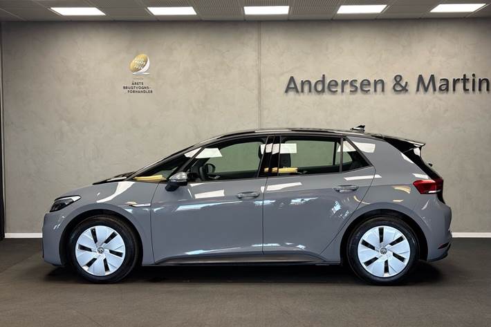 Grå VW ID.3 fra 2021