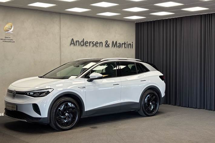 Hvid VW ID.4 fra 2021