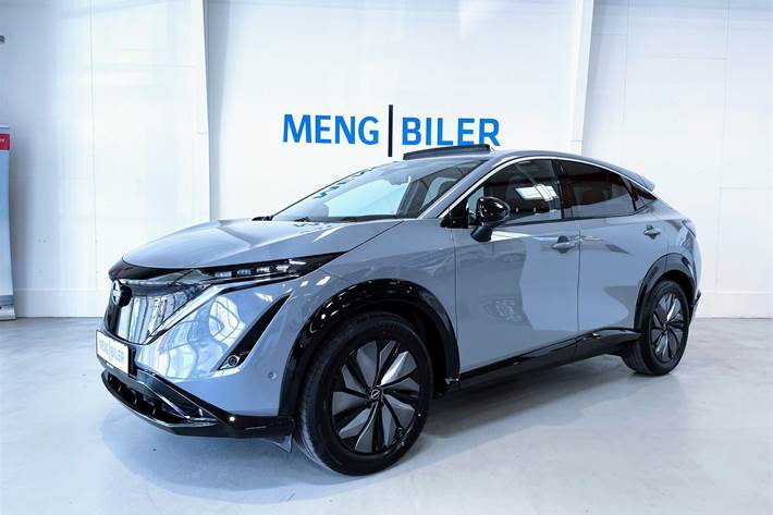 Grå Nissan Ariya fra 2024