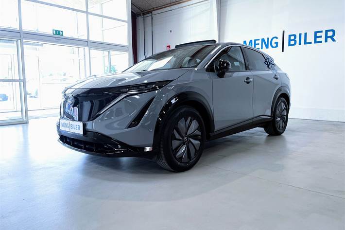 Grå Nissan Ariya fra 2024