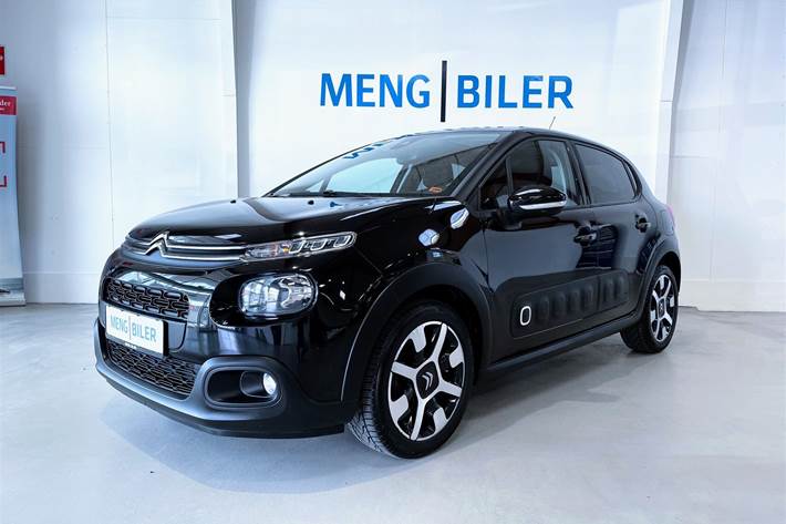 Sort Citroën C3 fra 2019