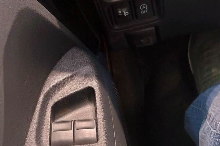 Sort Toyota Aygo fra 2017