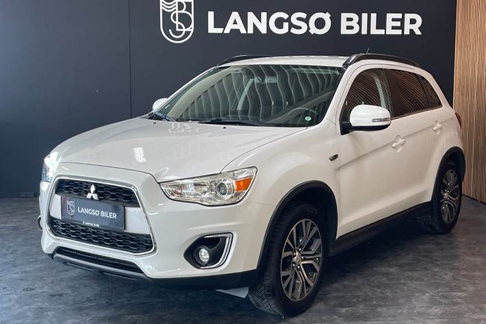 Hvid Mitsubishi ASX fra 2015