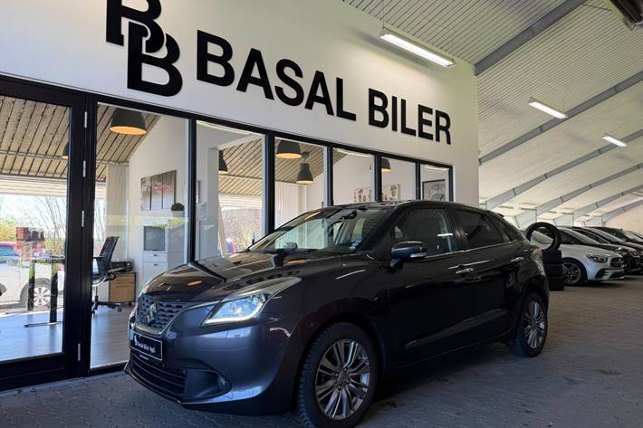 Grå Suzuki Baleno fra 2016