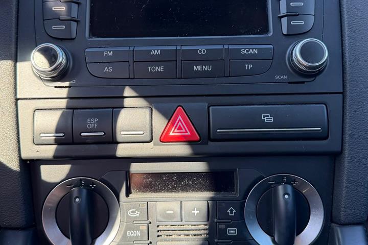 Sort Audi A3 fra 2007