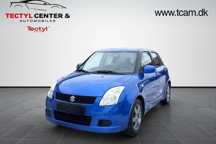 Blå Suzuki Swift fra 2006
