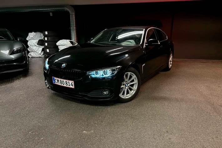 Sort BMW 420i fra 2018