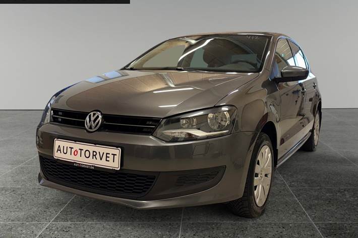 Grå VW Polo fra 2013
