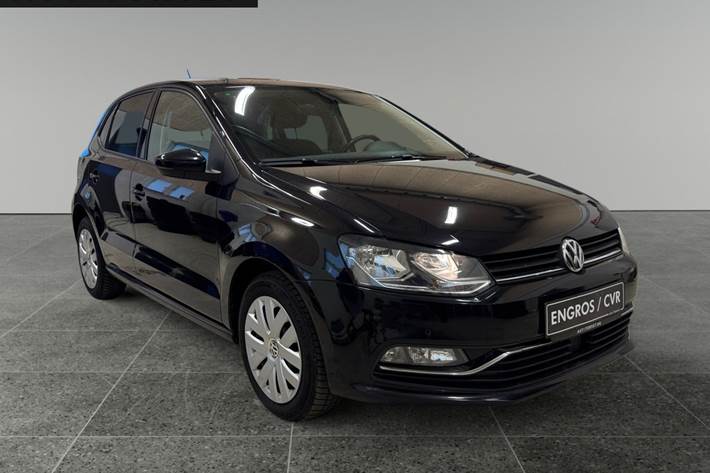 Sort VW Polo fra 2016