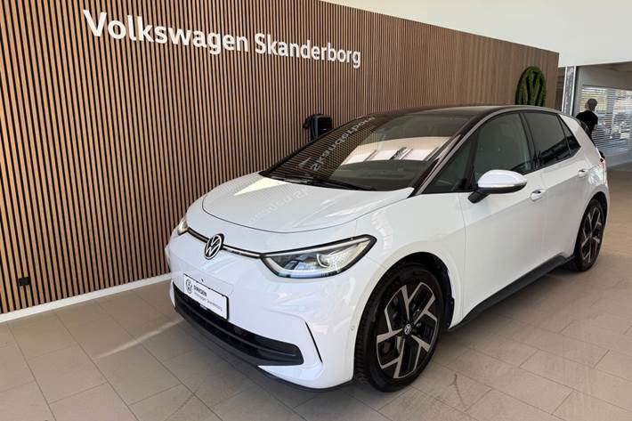 Hvid VW ID.3 fra 2024