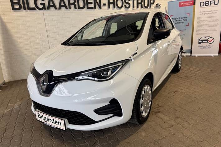 Hvid Renault Zoe fra 2021