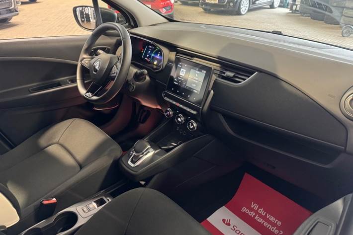 Hvid Renault Zoe fra 2021